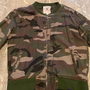 Sundry Camo Bomber Jacket